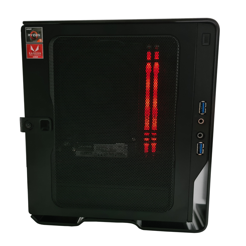 Mini Desktop INWIN, Ryzen 5 5600G, DDR4, SSD NVMe, Silver